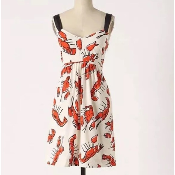Anthropologie Dresses & Skirts - Edme & Esyllte Salty Seas lobster dress